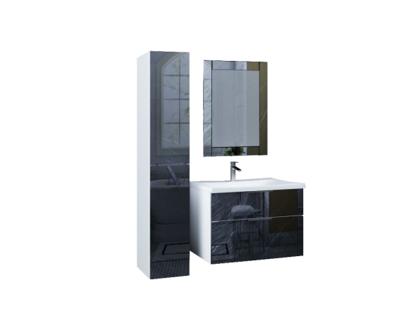 Зеркало MARKA ONE Glass 60 Black stone