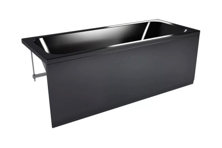 Панель фронтальная для ванн МЕТАКАМ Strict Black 160