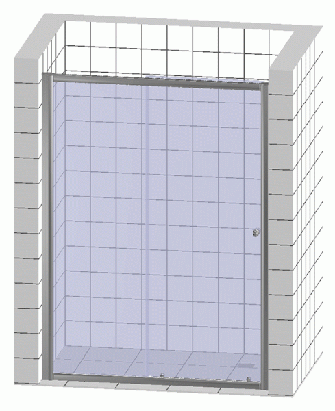 Дверь в нишу GOOD DOOR Puerta WTW-110-C-CH 110x195