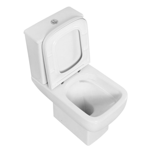 Чаша унитаза BELBAGNO Aurora BB8604CPR/SC с сиденьем с микролифтом