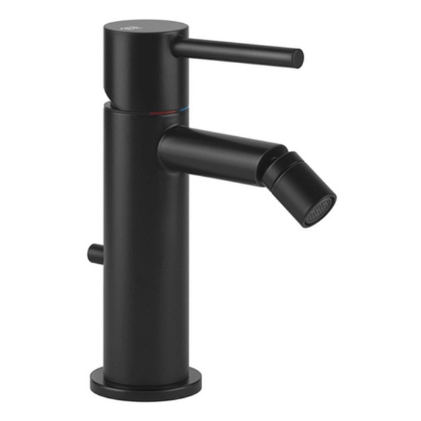 Смеситель для биде GESSI Via Tortona с донным клапаном 18607#299 черный матовый