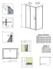 Дверь в нишу RADAWAY Premium Plus DWJ 120 120х190
