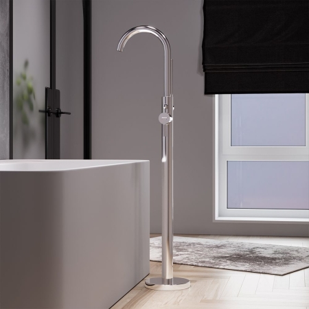 Смеситель для ванны DAMIXA Scandinavian Pure с поворотным изливом 365000000