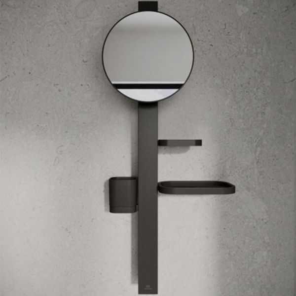 Зеркало косметическое IDEAL STANDARD Alu+ BD589XG черный матовый