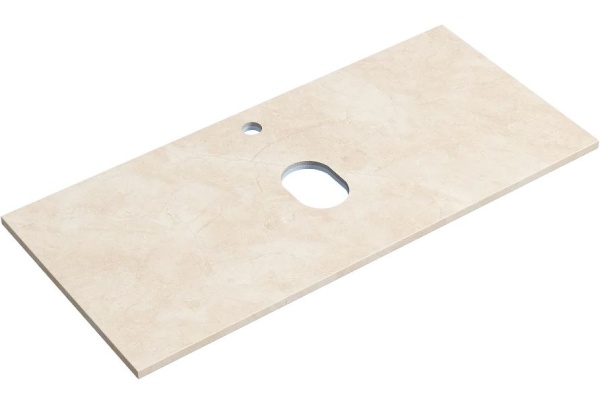 Столешница под раковину SANCOS TT100A2X 100 бежевый матовый