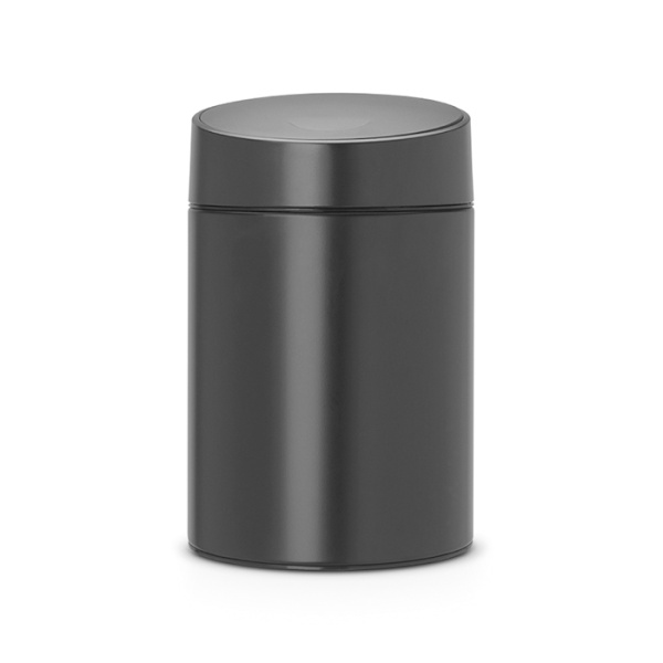 Ведро для мусора BRABANTIA Slide Bin 5 л, черный