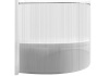 Карниз для ванны AQUANET Capri/Sarezo дуга 160x100