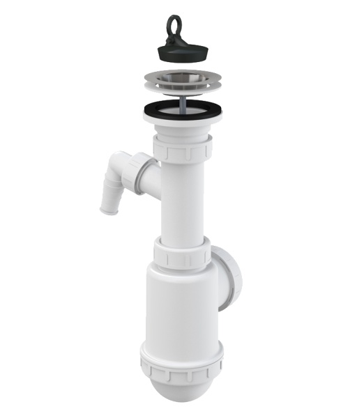 Сифон для мойки ALCAPLAST A441P-DN50/40