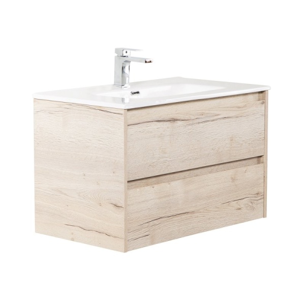 Тумба под раковину BELBAGNO Kraft 90 Rovere Galifax Bianco
