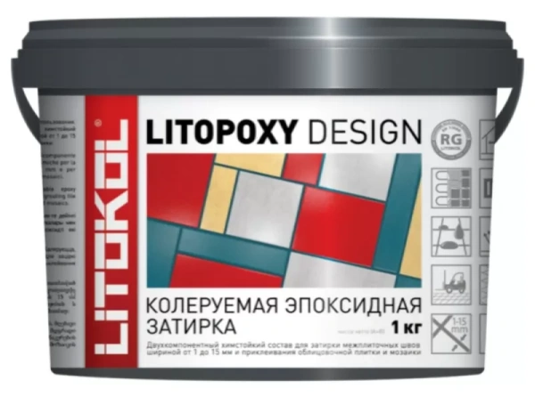 LITOPOXY DESIGN Колеруемый эпоксидный состав