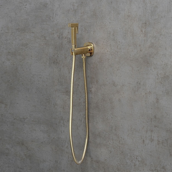 Гигиенический душ LEMARK Solo со смесителем LM7172G золото