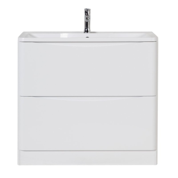 Тумба под раковину BELBAGNO Acqua 100 Bianco Lucido