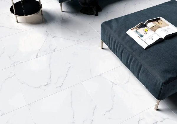 Carrara керамогранит светло-серый матовый 60х120см Alma Ceramica GFU60120CRR00R