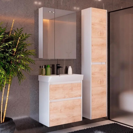 Комплект мебели LEMARK Combi 60 дуб кантри/белый