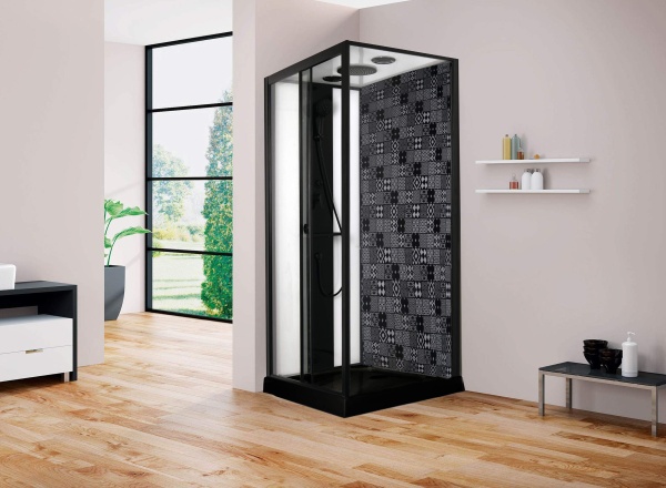 Душевая кабина ESBANO ESB-1180 CKR (n) 80х110х210