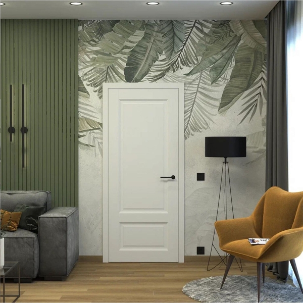 Дверь ALBERO Галерея Эрмитаж-1 90x200 белый матовый