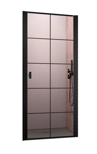 Дверь в нишу RADAWAY Nes 8 Black DWJ I Factory R 90x200