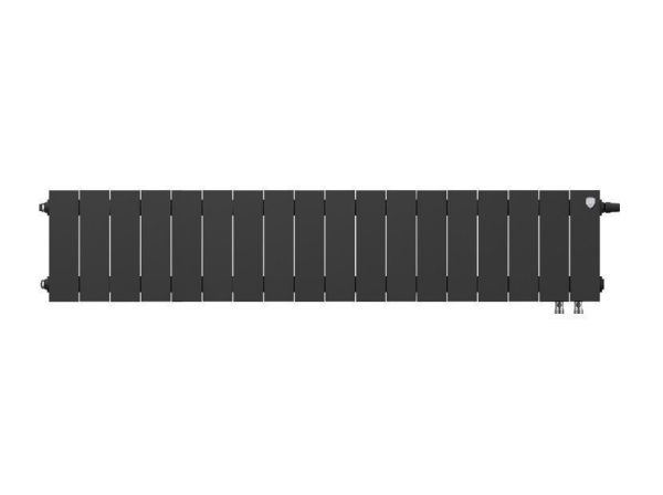 Радиатор ROYAL THERMO PianoForte 200 18С 144/28 НП черный матовый