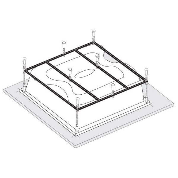 Каркас VAGNERPLAST для ванн Helios 194x170