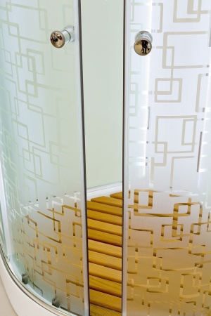 Душевая кабина AVACAN ЕМ1510 LED G 100x100x220