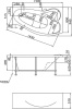 Панель фронтальная для ванн MARKA ONE Gracia 160x65 R
