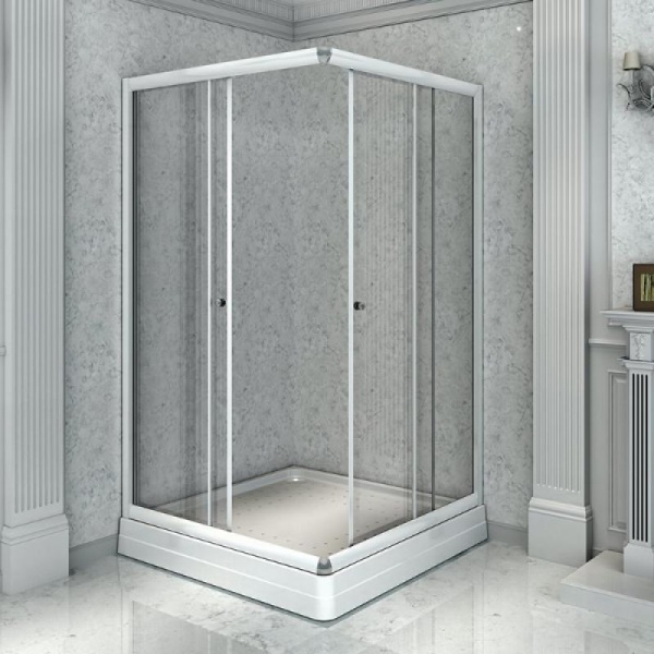 Душевое ограждение RADOMIR Дрим 100x90x200 L профиль белый
