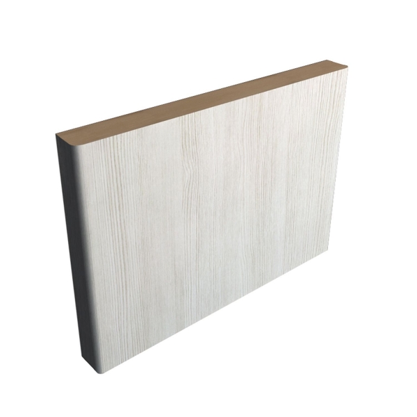 Доборный элемент ALBERO эко-шпон 150х2070 белый кипарис