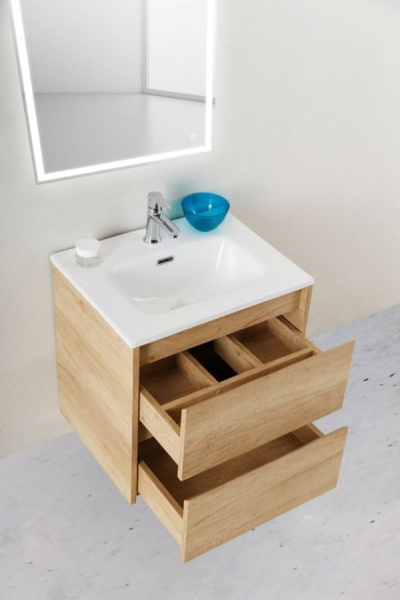 Тумба под раковину BELBAGNO Kraft 50 Rovere Nebrasca Nature