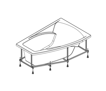 Панель фронтальная для ванн ROCA Hall R 150