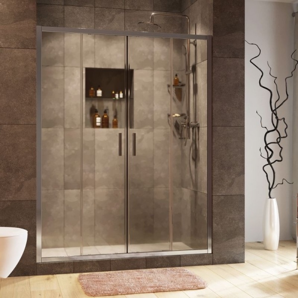 Дверь в нишу или комбинации WASSERKRAFT Lippe 160x190