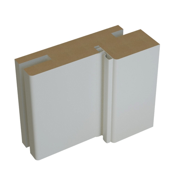 Деталь короба ALBERO винил телескопическая с уплотнителем 70x28x2070 белый