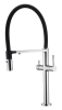 Смеситель для кухни BOHEME Uno выдвижной излив, подключение к фильтру 115-CR