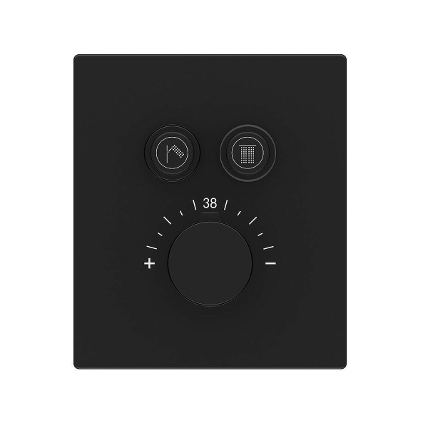 Встраиваемый смеситель VINCEA VSCV-321TMB черный матовый