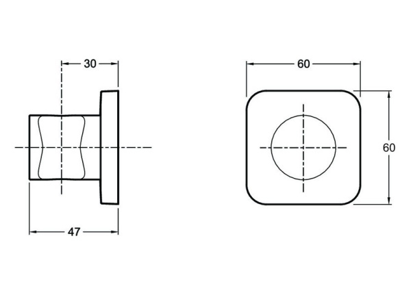 Держатель душа JACOB DELAFON Modulo 8464D-CP