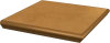 Клинкерная плитка Aquarius Brown Ступень наружная с капиносом 33х33х1,1