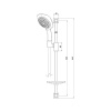 Душевой гарнитур LEMARK LM8068C