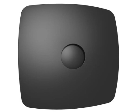Вентилятор вытяжной DICITI Rio 4C Matt black обратный клапан