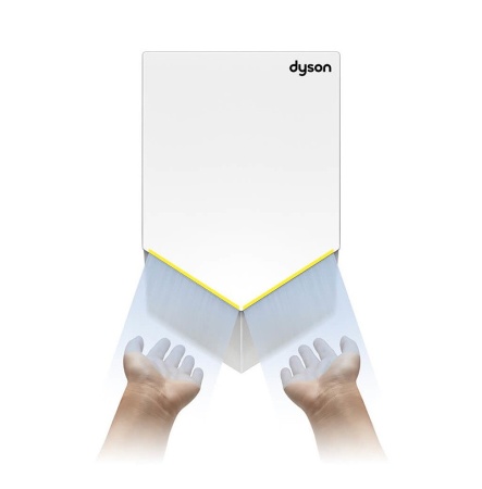 Рукосушитель DYSON Airblade V 1000 Вт белый