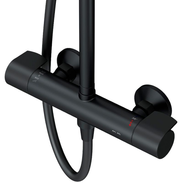 Душевая стойка AM.PM X-Joy F0785A422 черный матовый