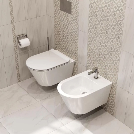 Биде подвесное KERAMA MARAZZI Plaza PLM.bidet.02