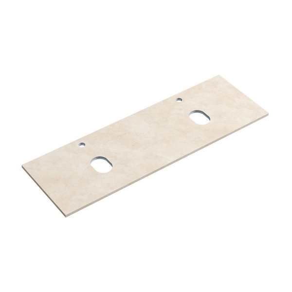 Столешница под раковину SANCOS TT160A2X c отверстием под смеситель 160 бежевый матовый