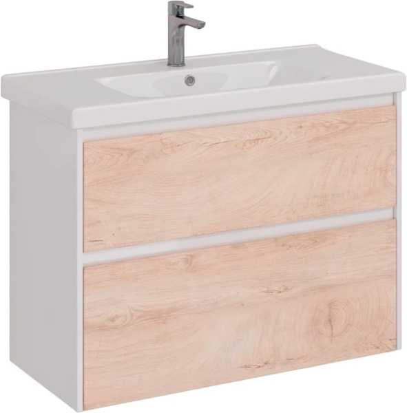 Комплект мебели LEMARK Combi 100 дуб кантри/белый