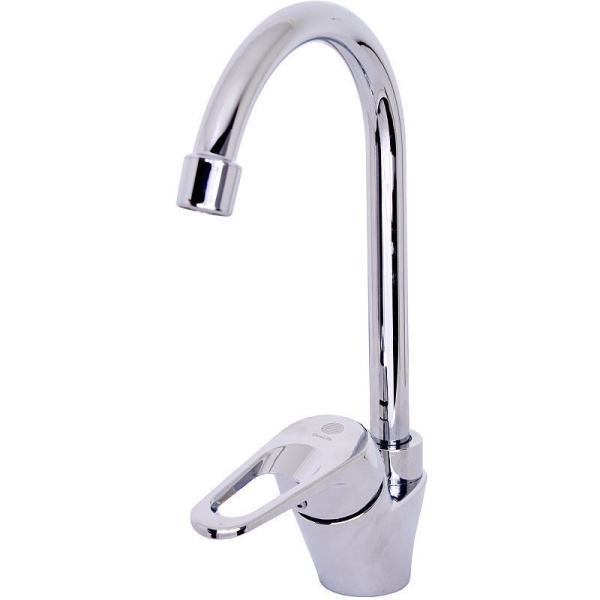 Смеситель для кухни ORANGE OneLife с поворотным изливом P11-001cr