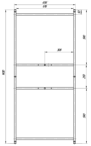 Каркас MARKA ONE ПУ 150х70