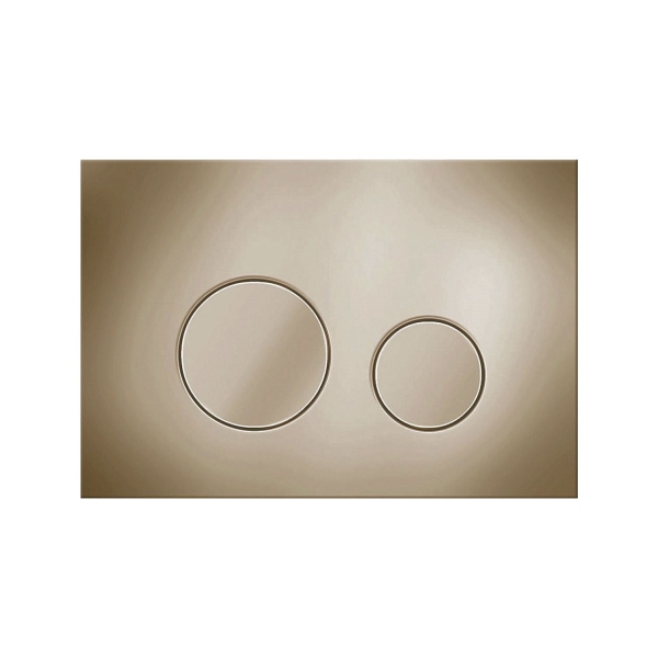 Кнопка смыва KK-POL M11 SPP/038/BR/K бронзовый матовый