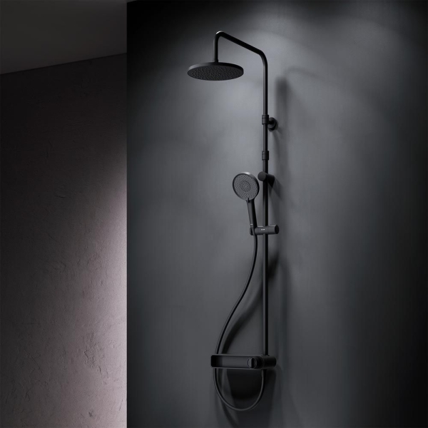 Душевая стойка AM.PM X-Joy F0785A622 черный матовый