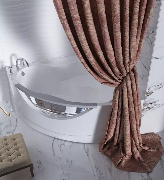 Шторка для ванной 1 MARKA 04шт2420фио фиолетовый