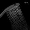 Ручной душ MILARDO Ideal Spa ILS3FBSM18 черный матовый