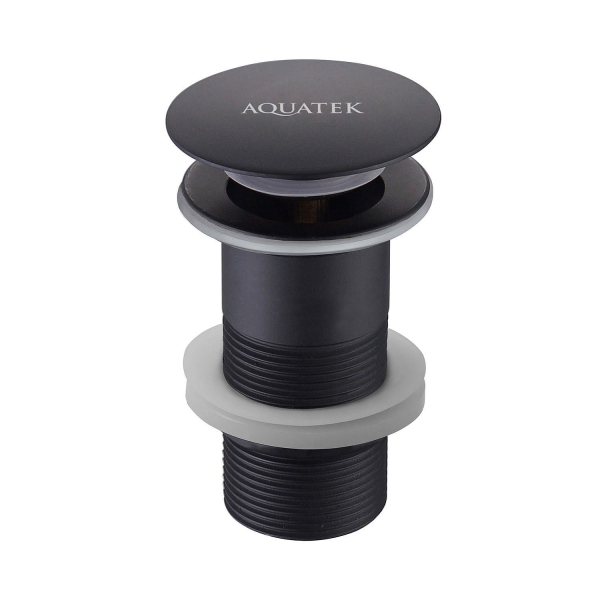 Донный клапан АКВАТЕК AQ6000MB черный матовый