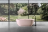Ванна ABBER Frankfurt 170x75 розовая матовая